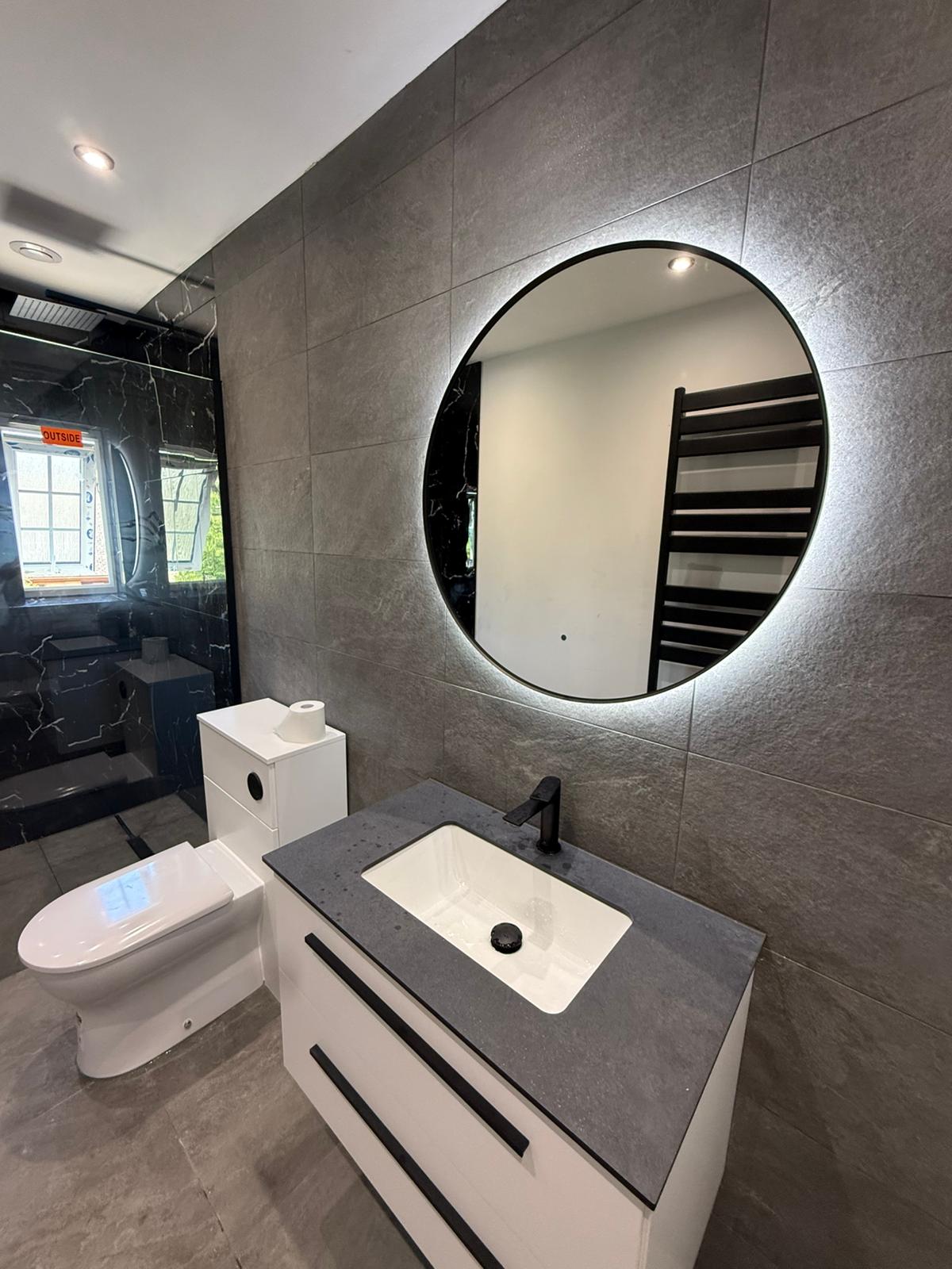 Completed bathroom installation by Pinnacle Plumbing, Witney, Oxford & the Cotswolds