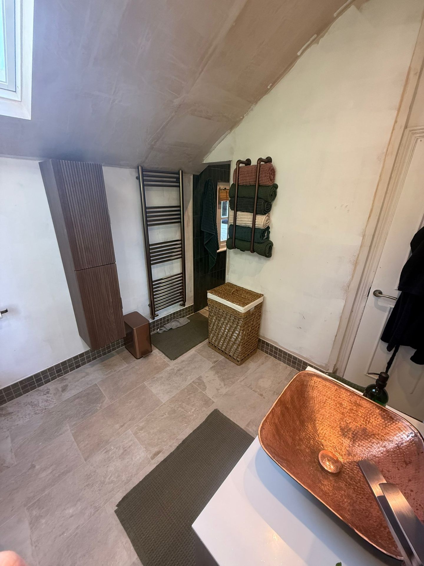 Completed bathroom installation by Pinnacle Plumbing, Witney, Oxford & the Cotswolds