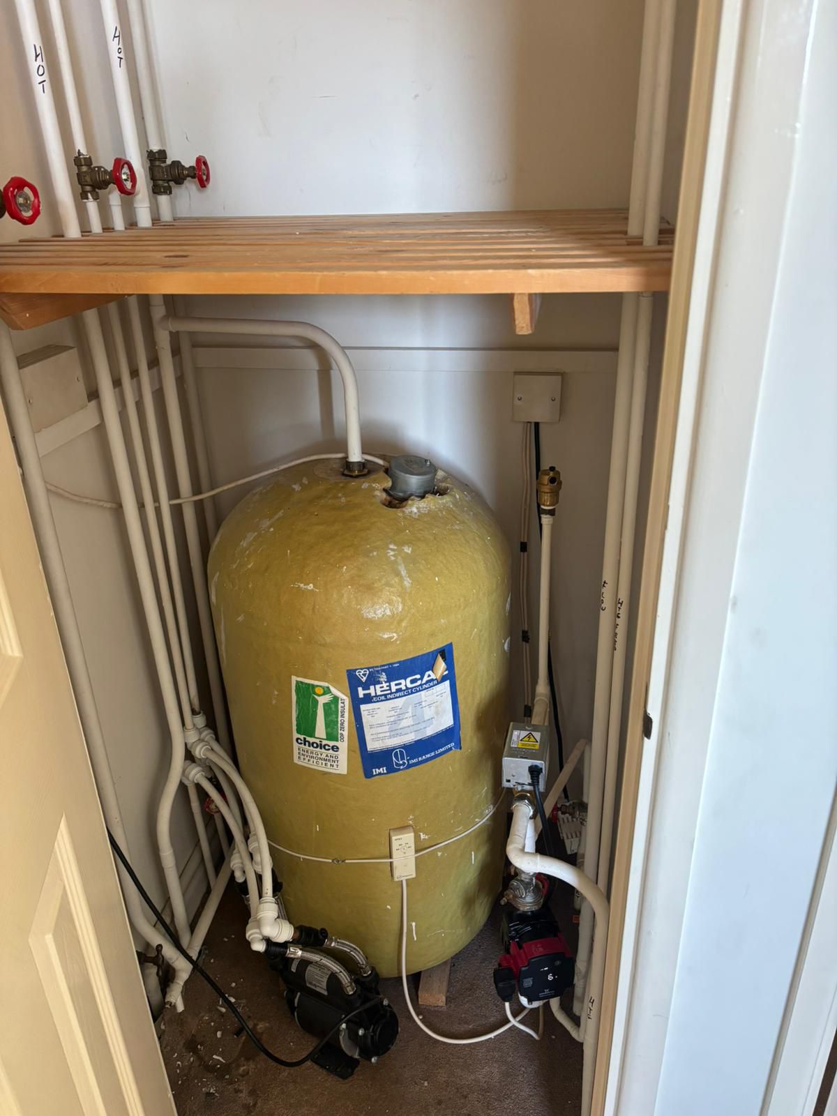 New boiler installation by Gas Safe engineers at Pinnacle Plumbing, Oxfordshire