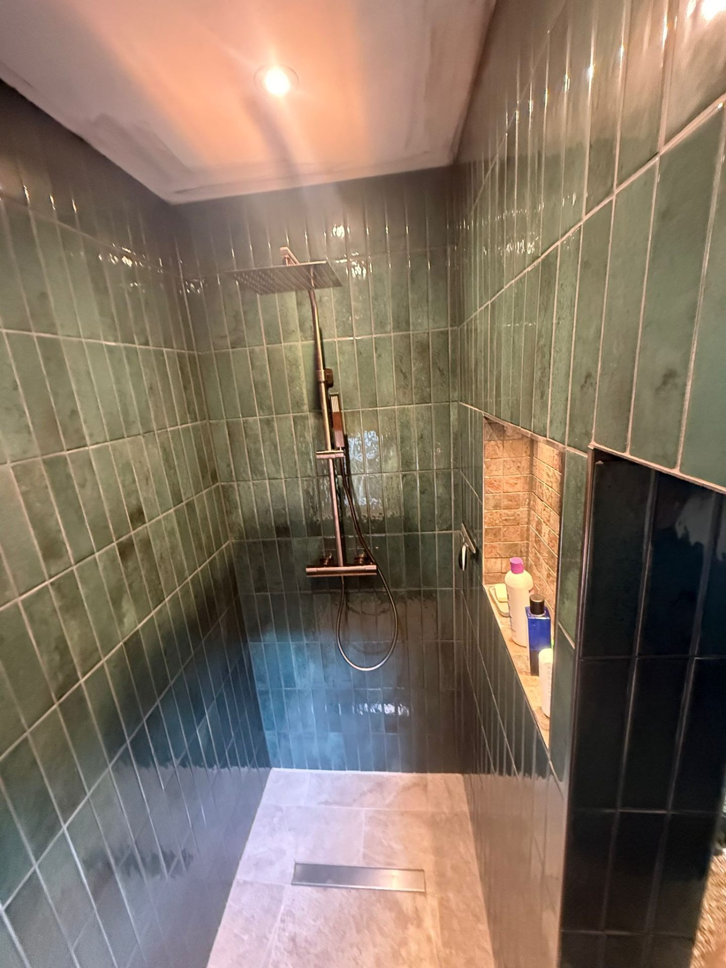 Completed bathroom installation by Pinnacle Plumbing, Witney, Oxford & the Cotswolds