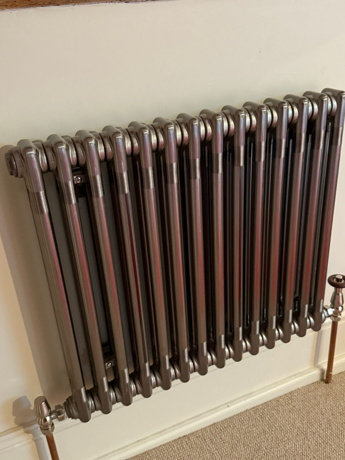 Central heating radiator installation by Pinnacle Plumbing, Oxfordshire