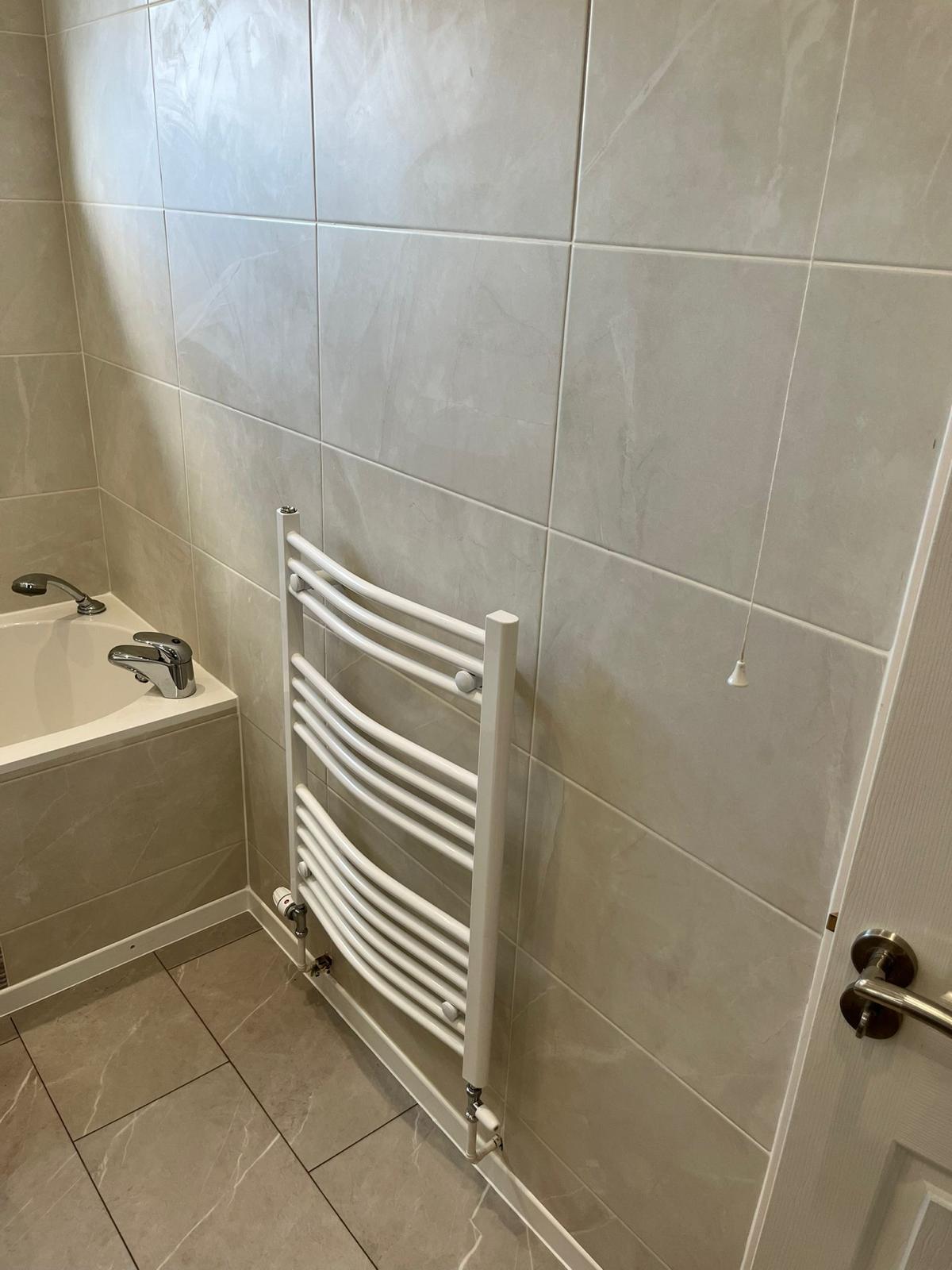 Completed bathroom installation by Pinnacle Plumbing, Witney, Oxford & the Cotswolds