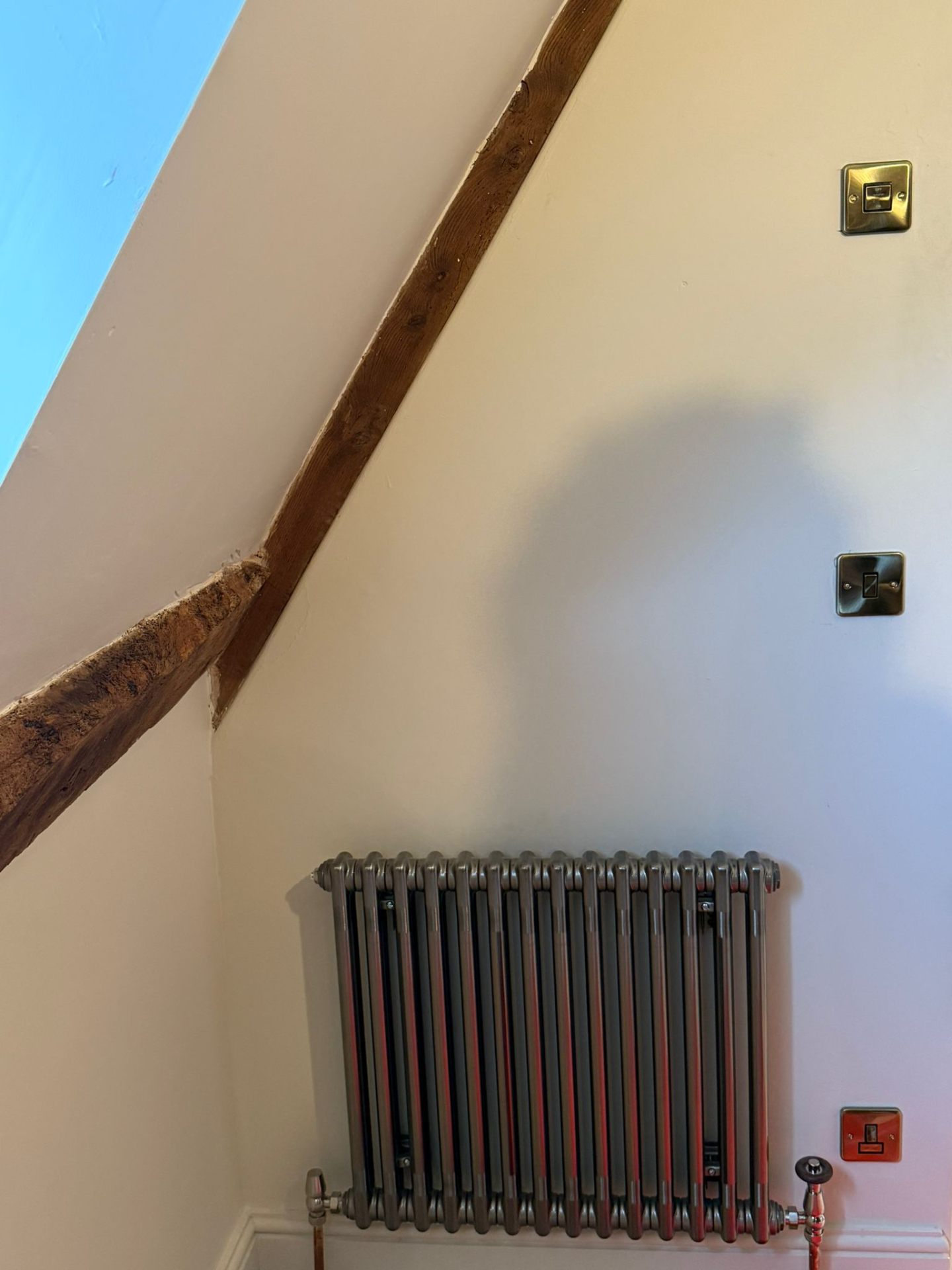 Central heating radiator installation by Pinnacle Plumbing, Oxfordshire
