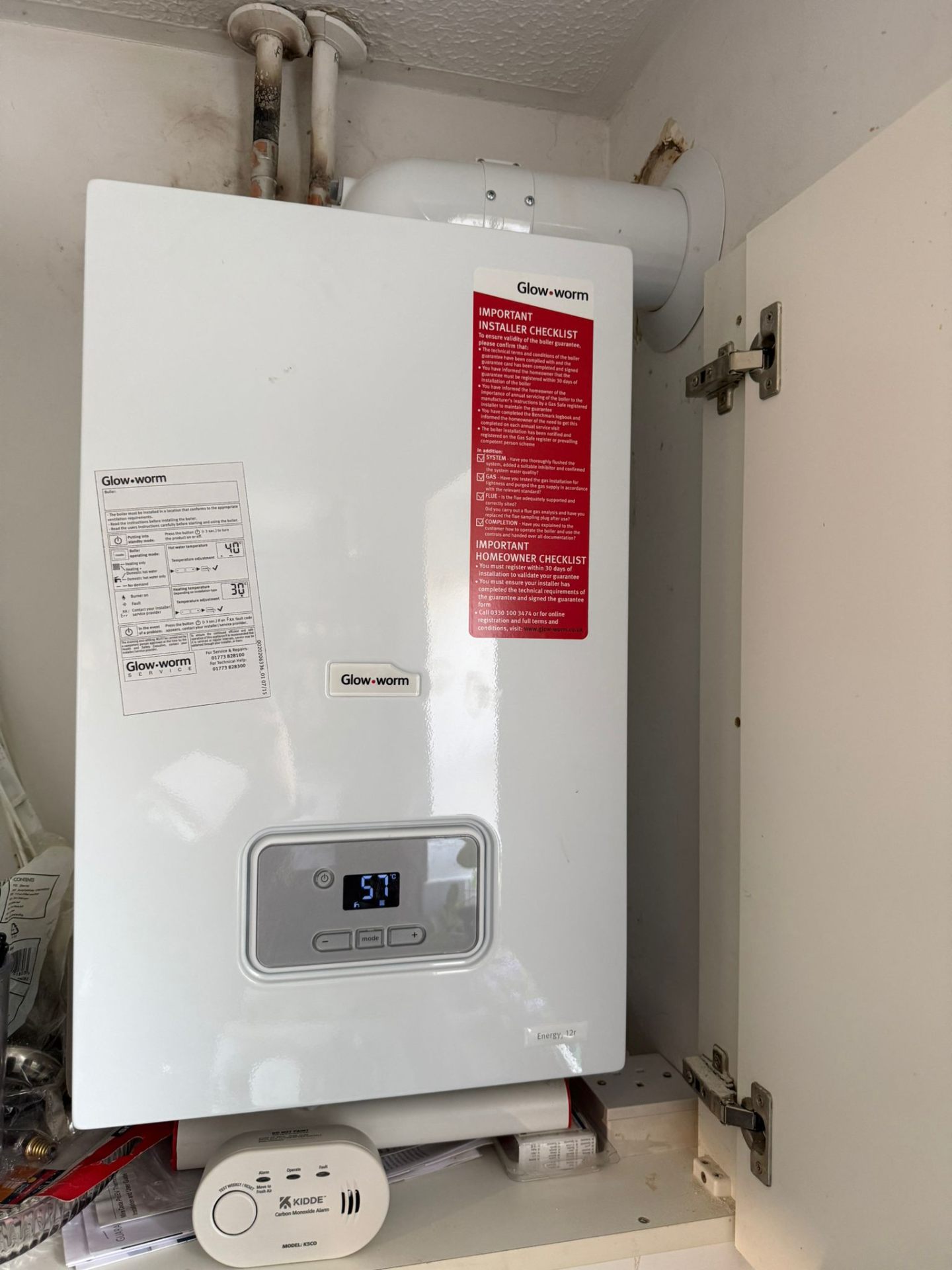 New boiler installation by Gas Safe engineers at Pinnacle Plumbing, Oxfordshire