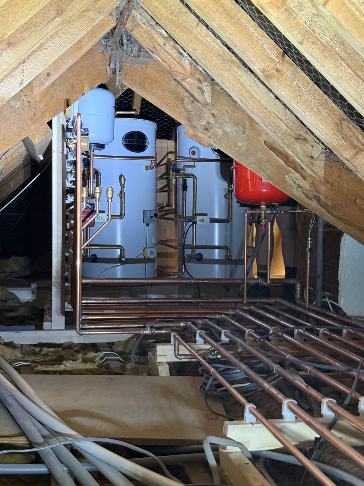 New boiler installation by Gas Safe engineers at Pinnacle Plumbing, Oxfordshire