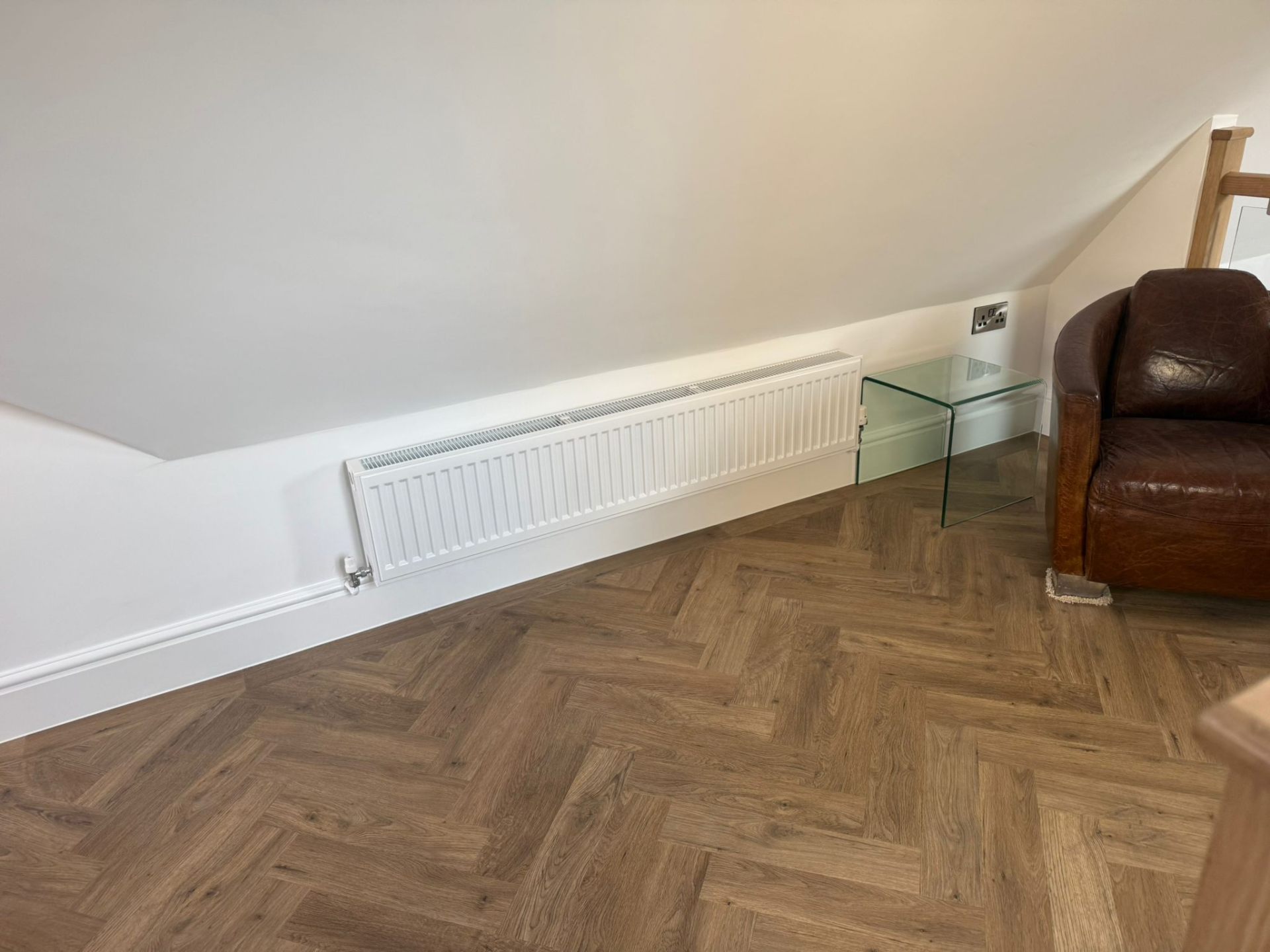 Central heating radiator installation by Pinnacle Plumbing, Oxfordshire