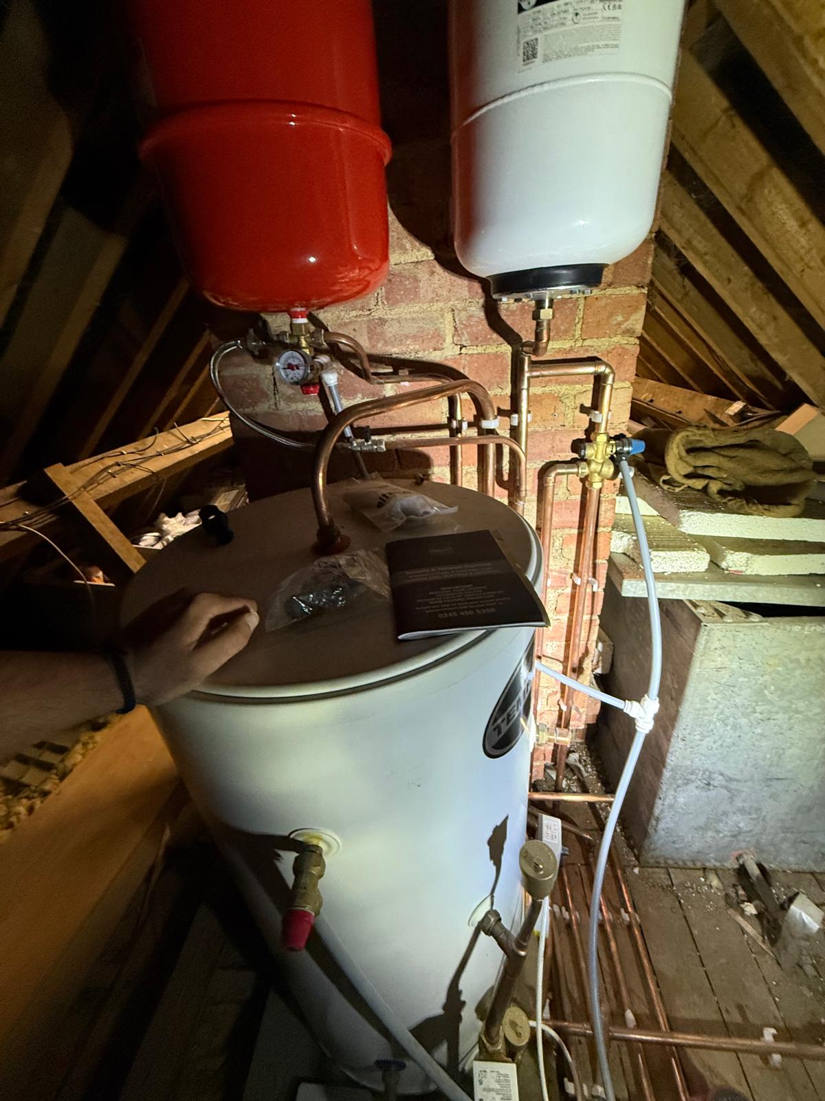 New boiler installation by Gas Safe engineers at Pinnacle Plumbing, Oxfordshire