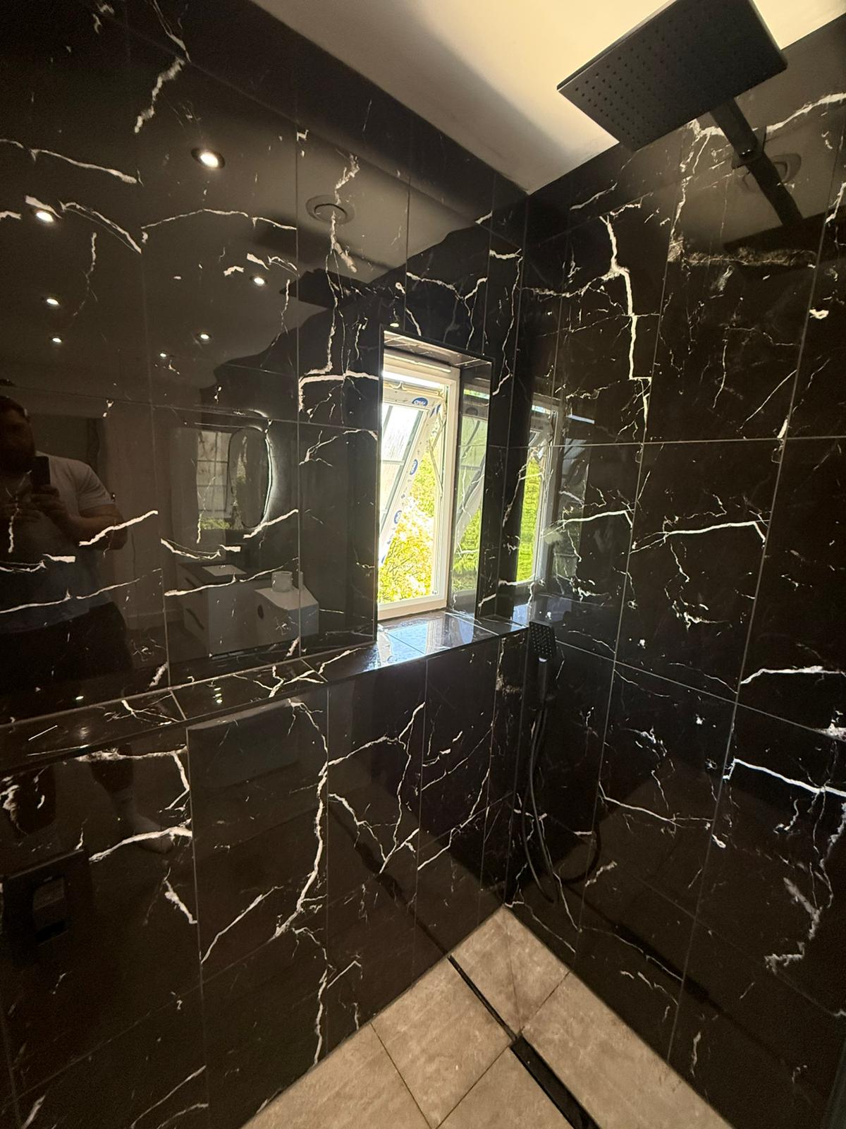 Completed bathroom installation by Pinnacle Plumbing, Witney, Oxford & the Cotswolds
