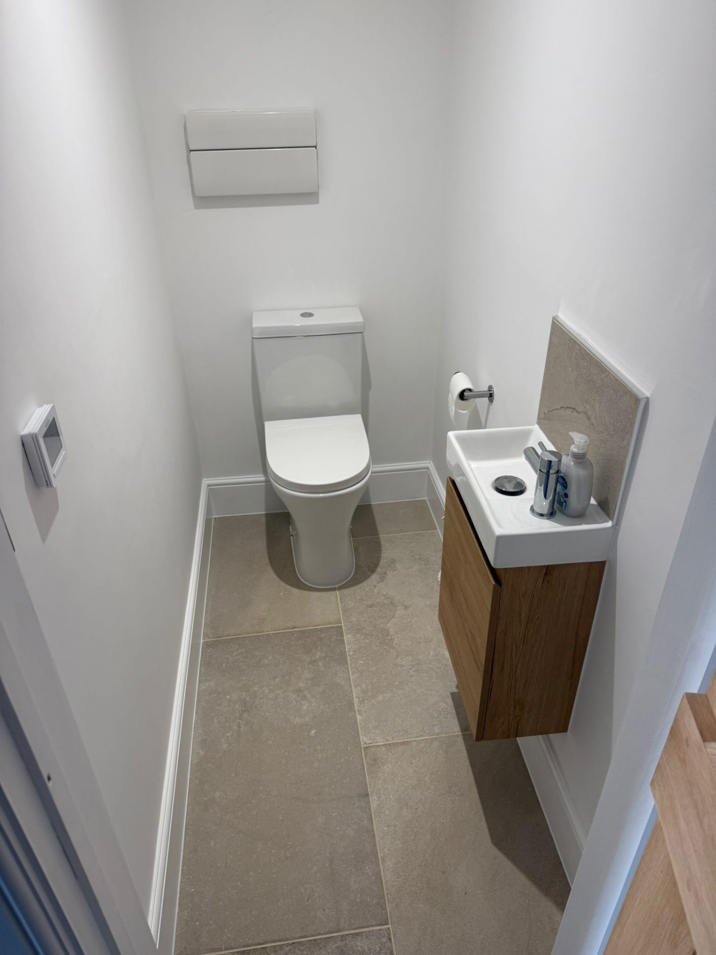 Completed bathroom installation by Pinnacle Plumbing, Witney, Oxford & the Cotswolds