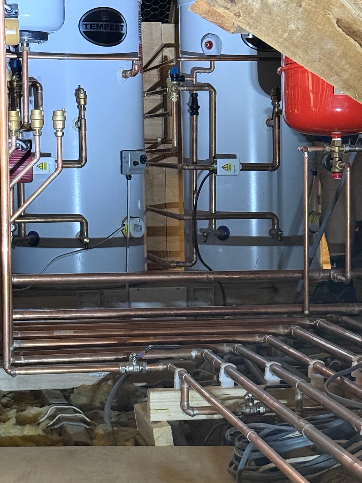 New boiler installation by Gas Safe engineers at Pinnacle Plumbing, Oxfordshire