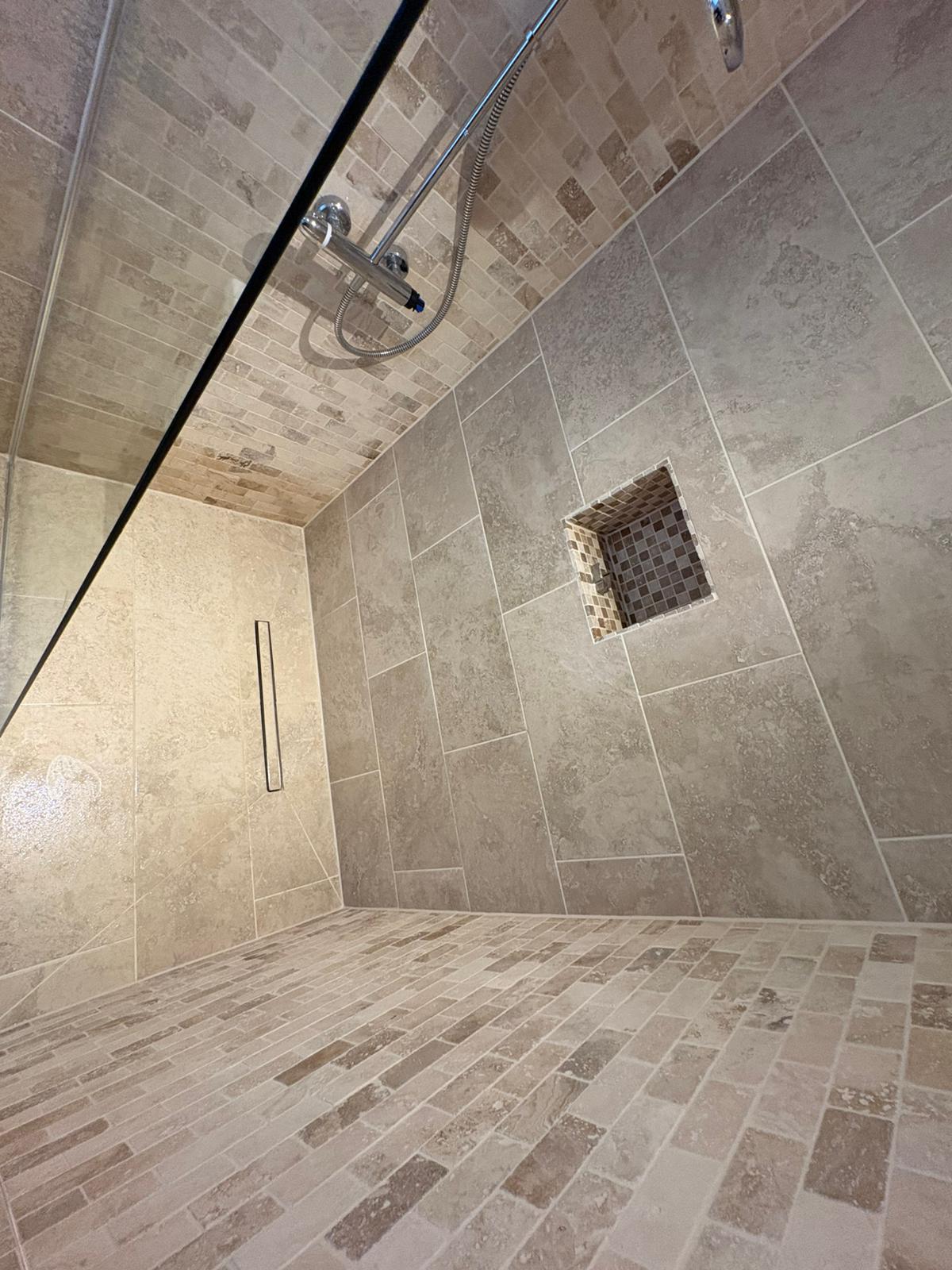 Completed bathroom installation by Pinnacle Plumbing, Witney, Oxford & the Cotswolds